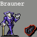 Vampire Survivors: Ode to Castlevania Brauner